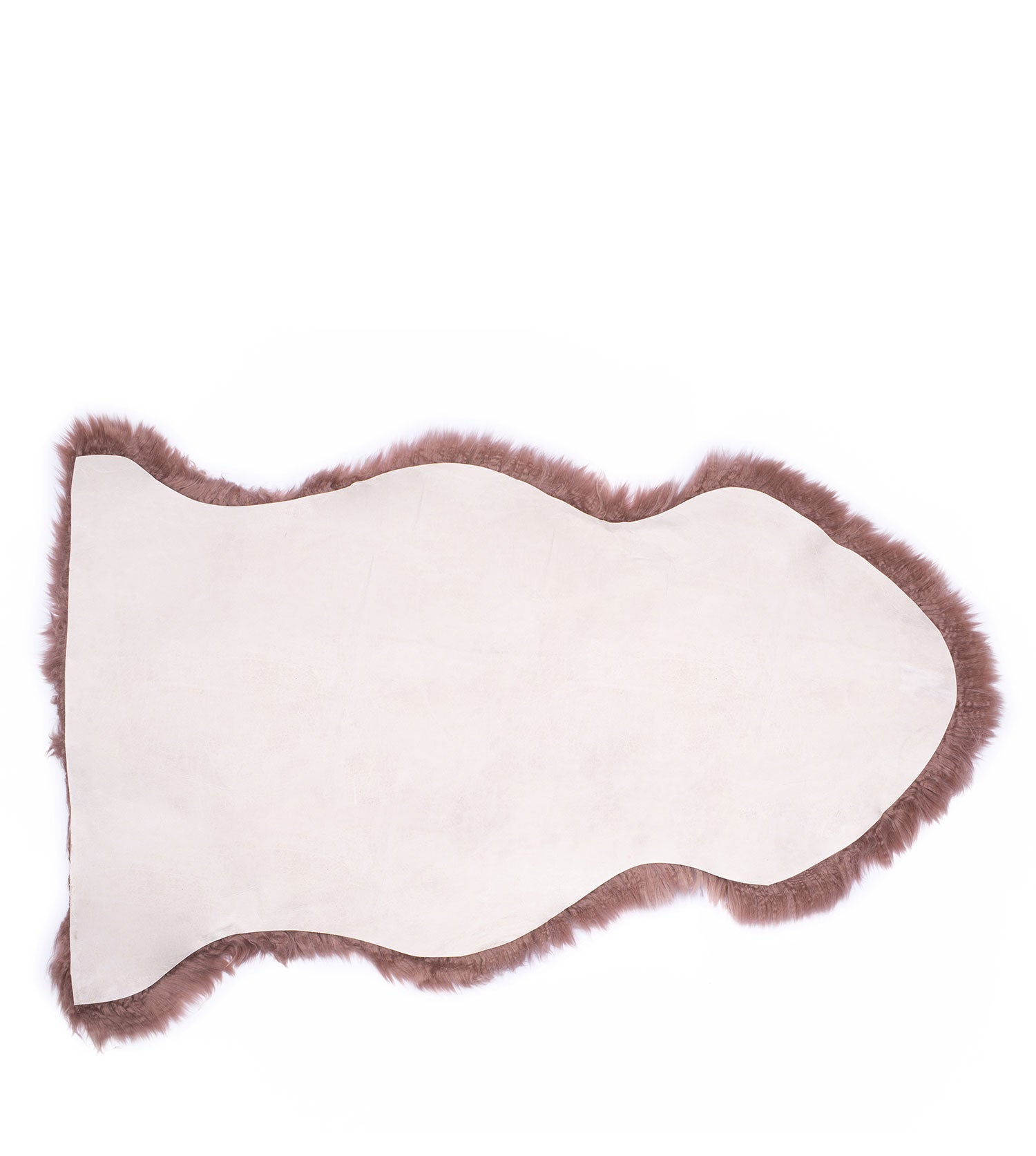Single Color Long Wool Rugs 105cm
