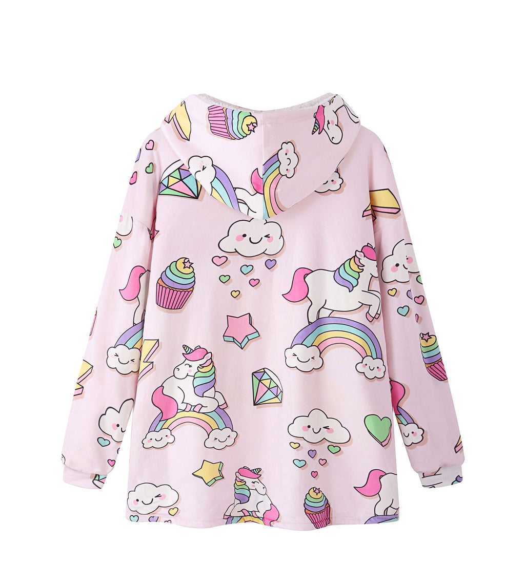 Kids Hoodie Blanket