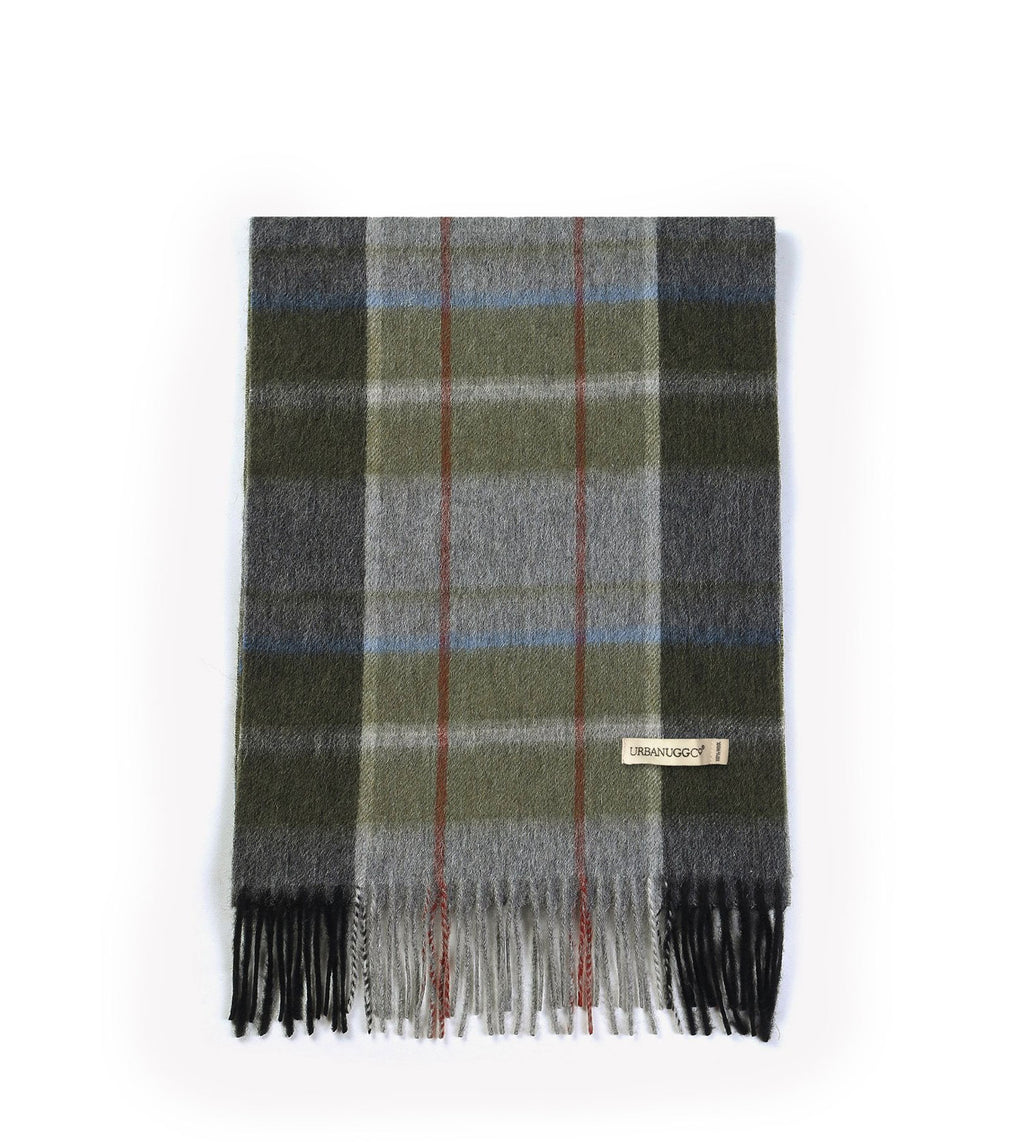 WOOL SCARF PLAID