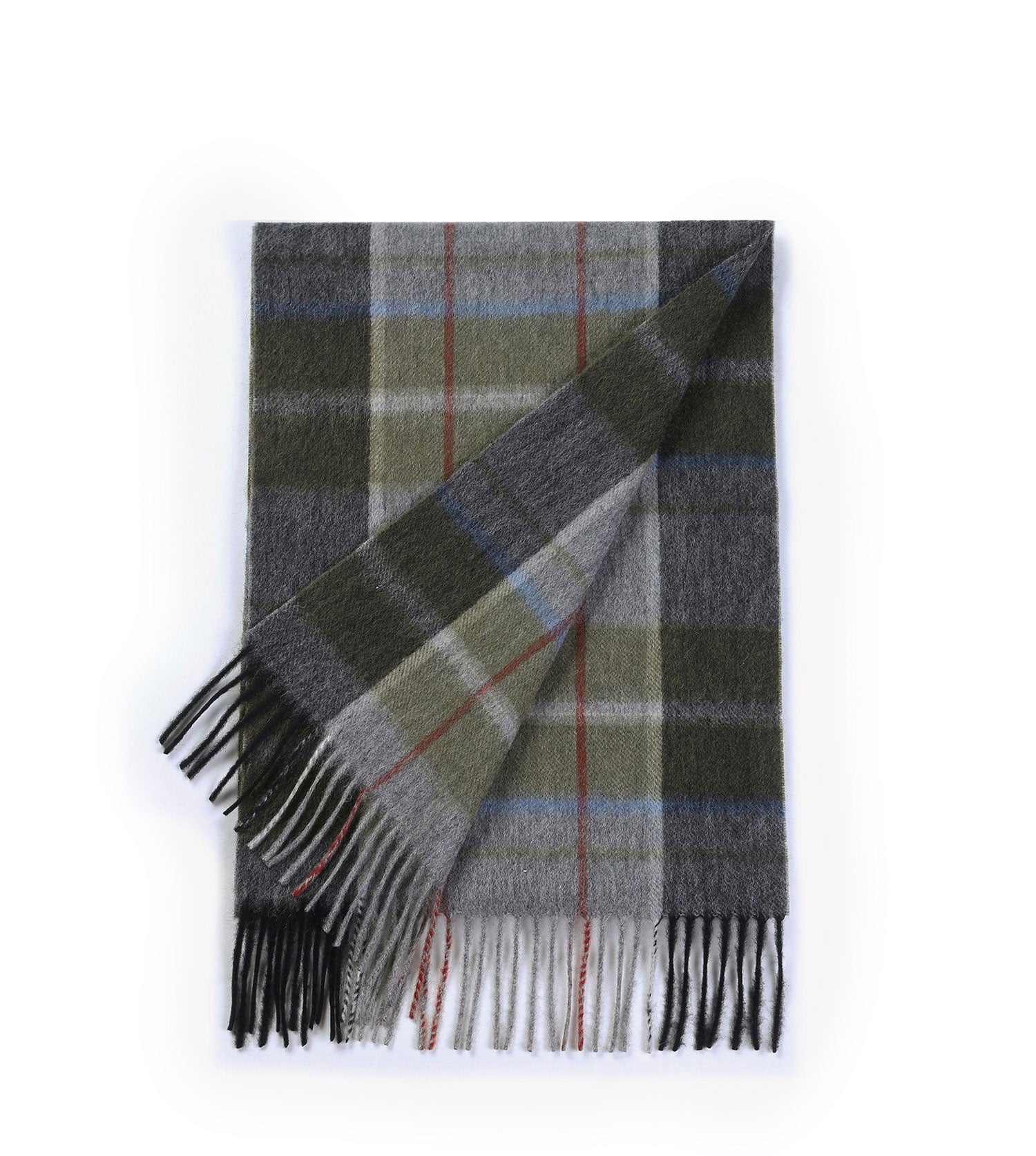 WOOL SCARF PLAID