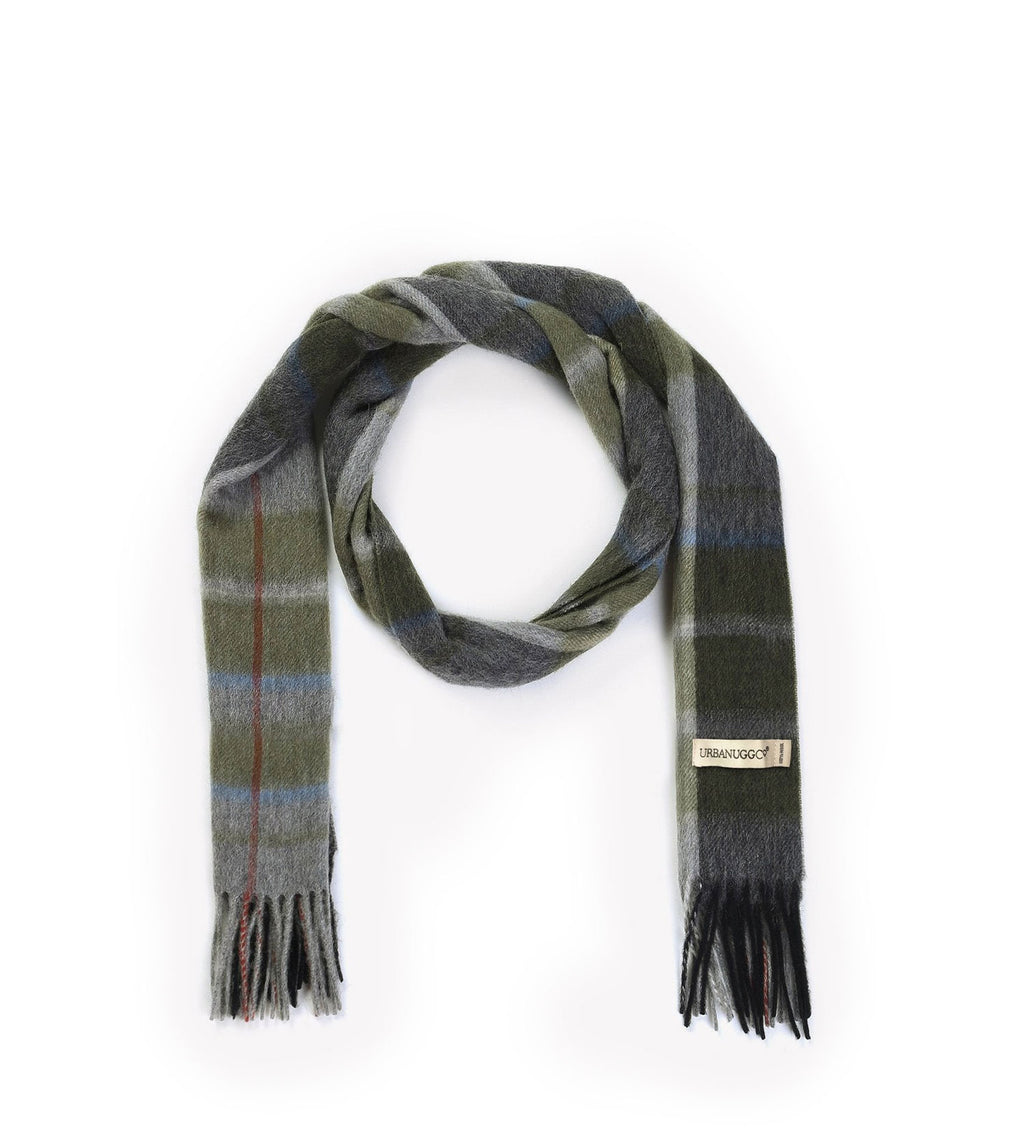 WOOL SCARF PLAID