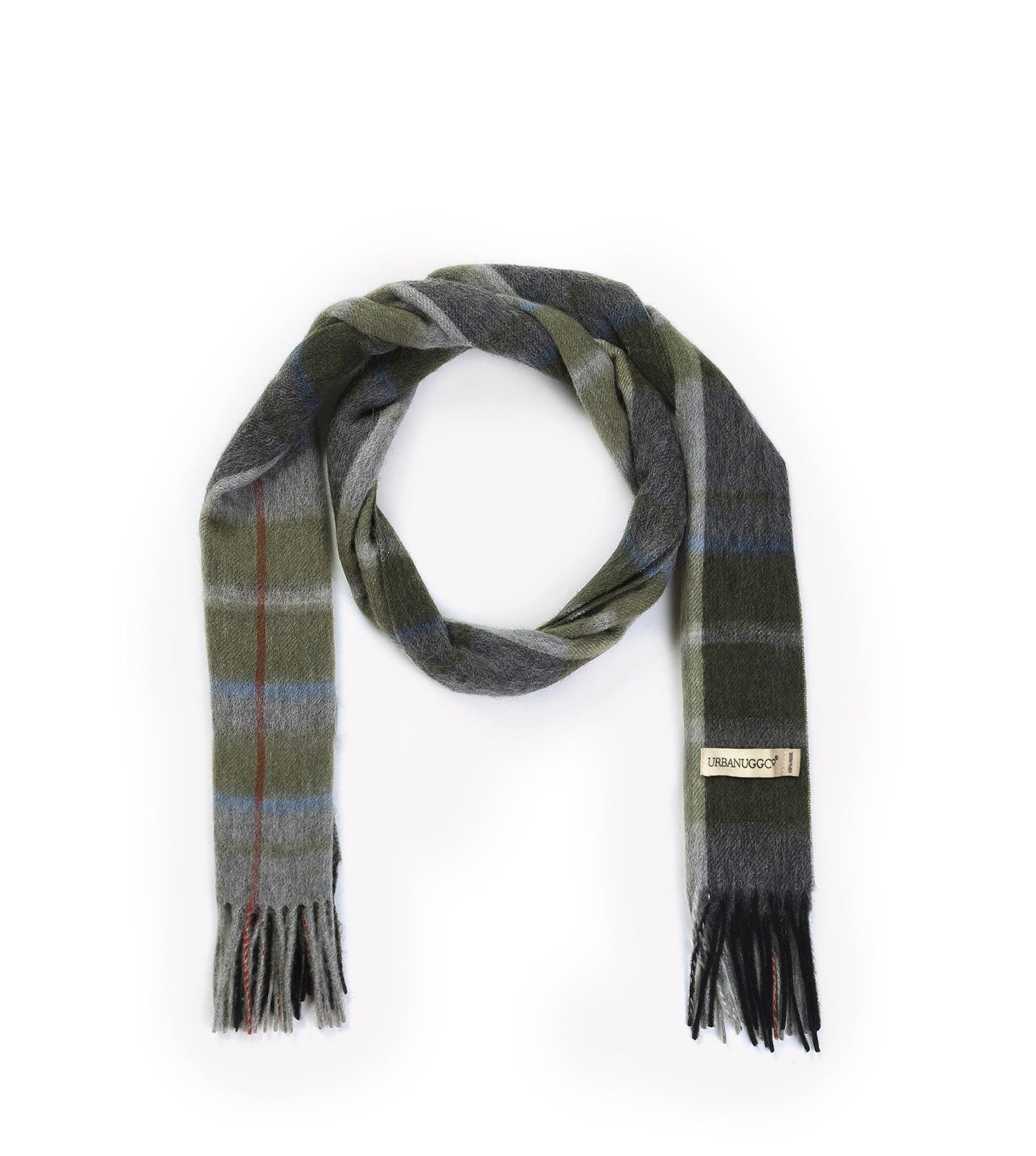 WOOL SCARF PLAID