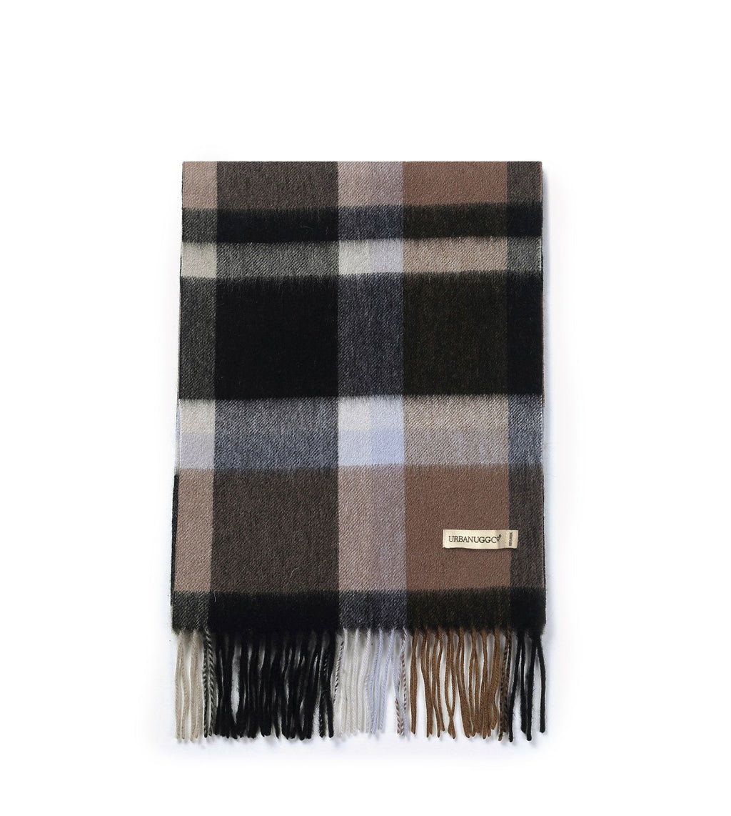 WOOL SCARF PLAID