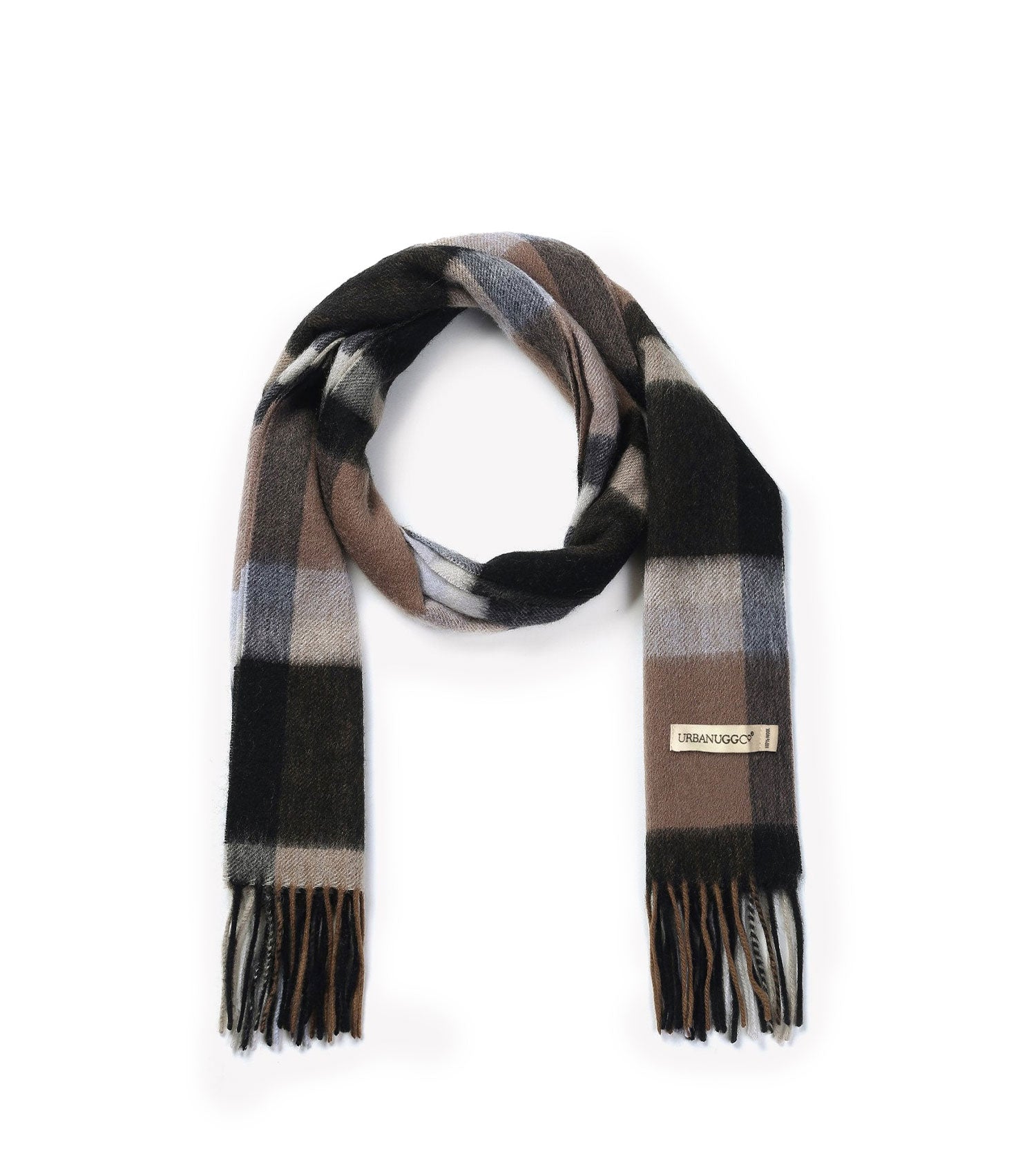 WOOL SCARF PLAID