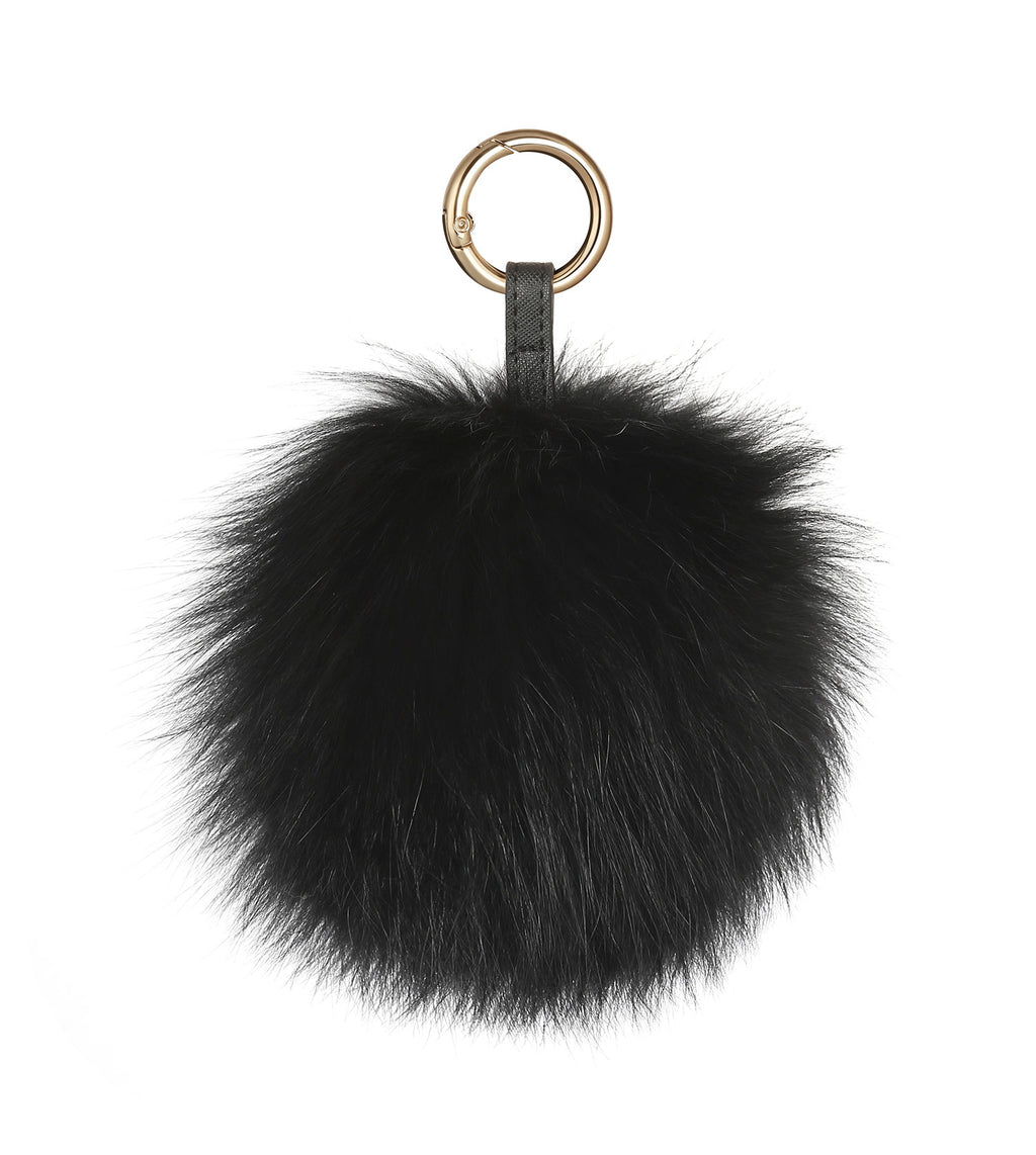 Pom Pom Fluffy Keyring