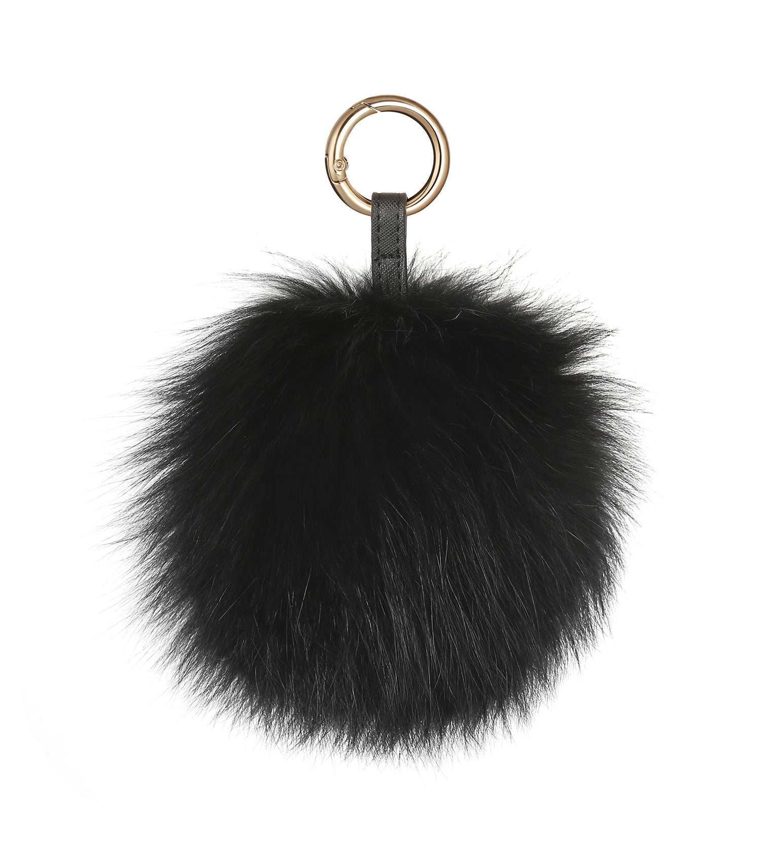 Pom Pom Fluffy Keyring