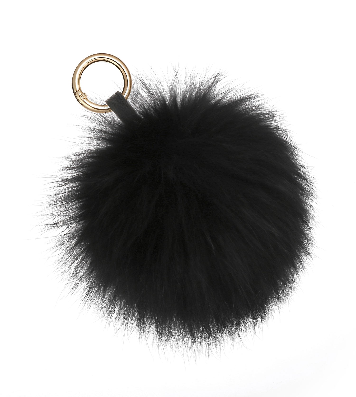 Pom Pom Fluffy Keyring