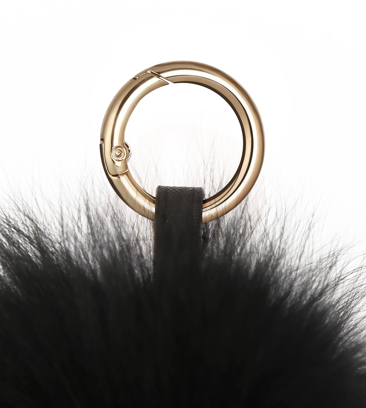Pom Pom Fluffy Keyring