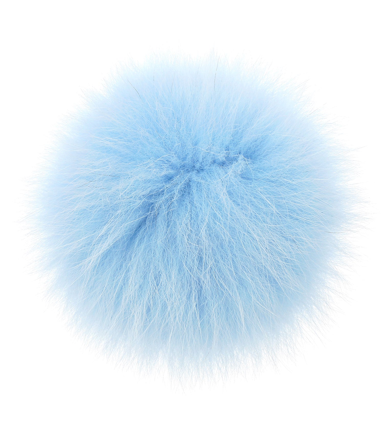 Pom Pom Fluffy Keyring