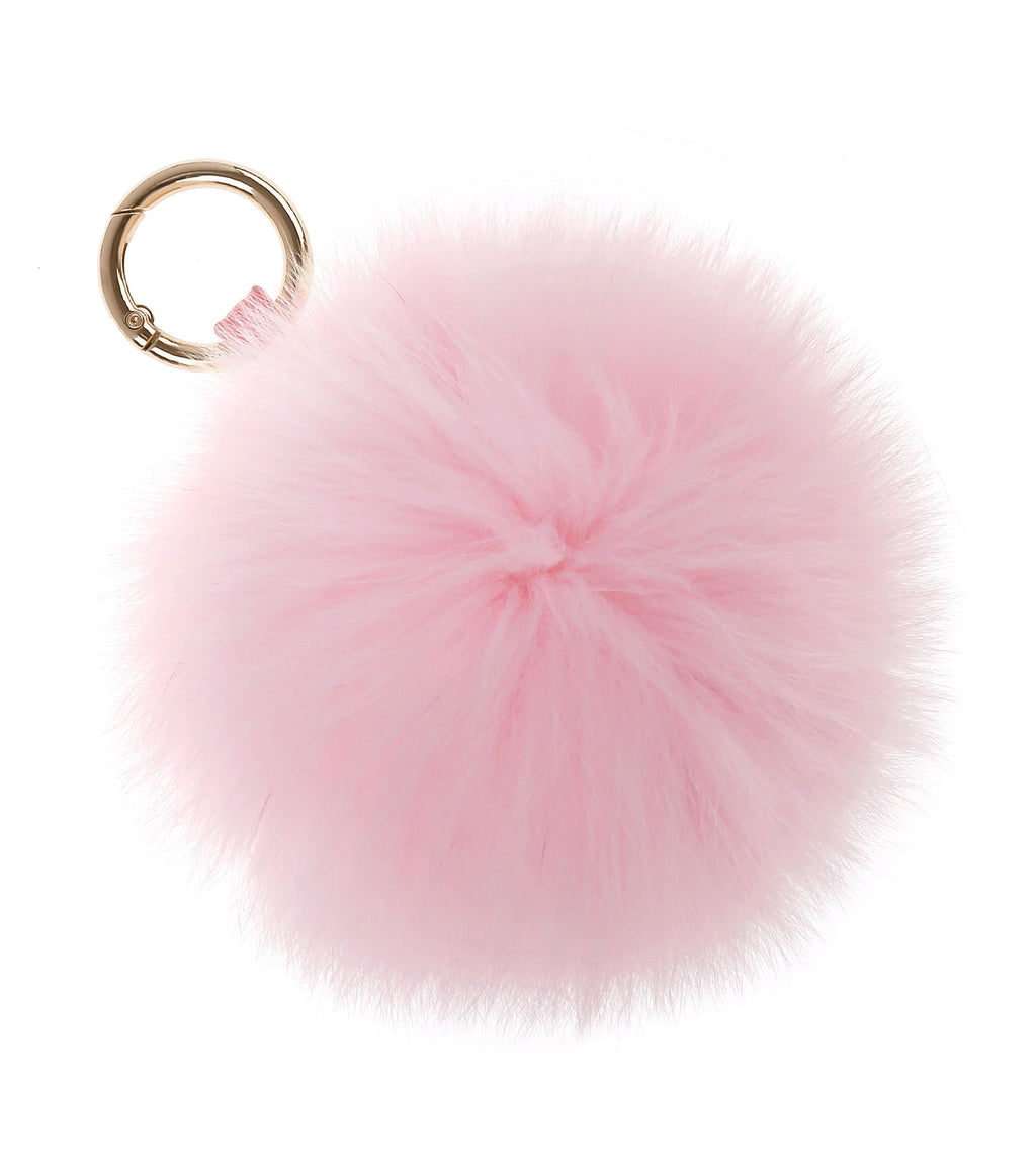 Pom Pom Fluffy Keyring