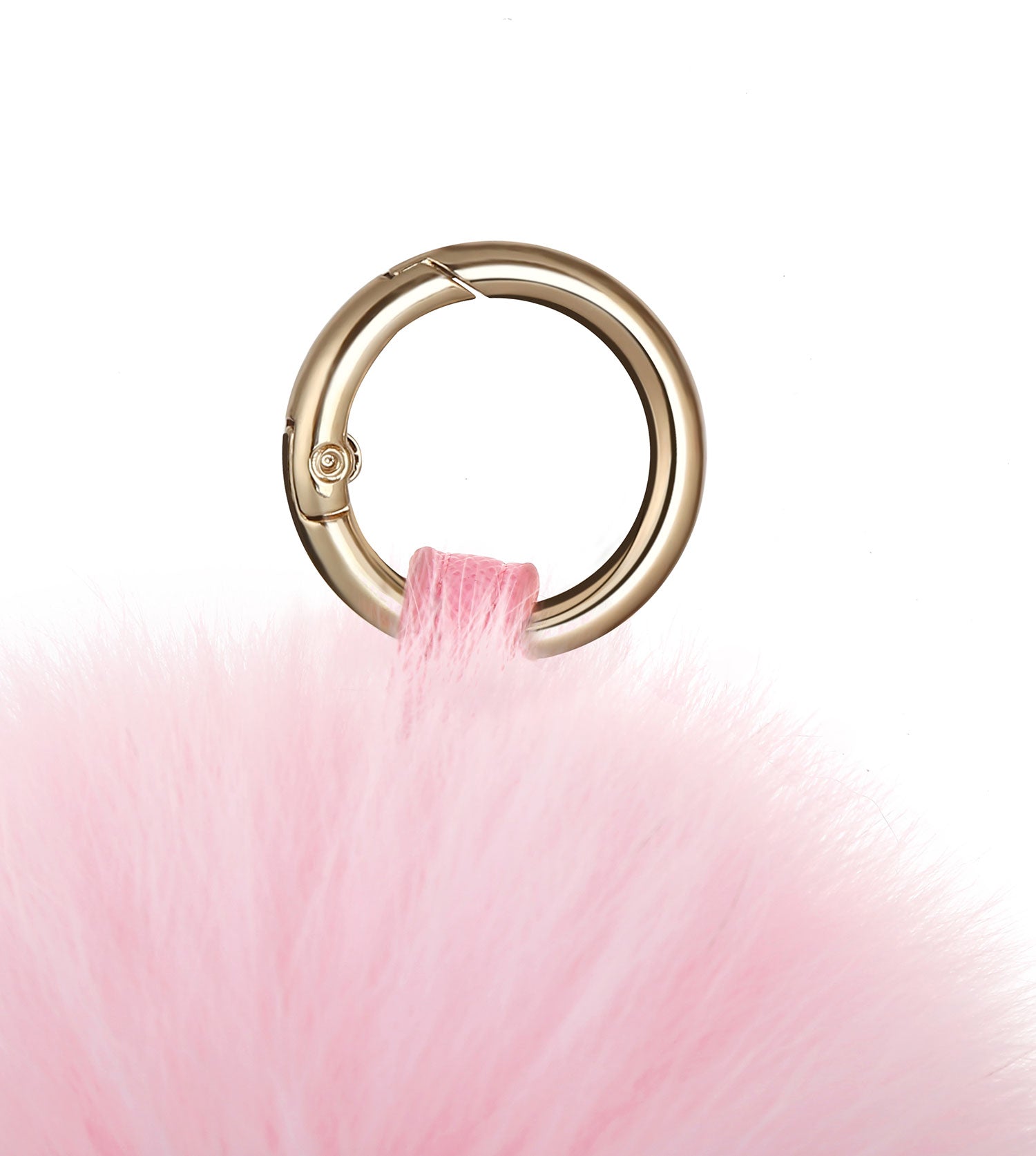 Pom Pom Fluffy Keyring