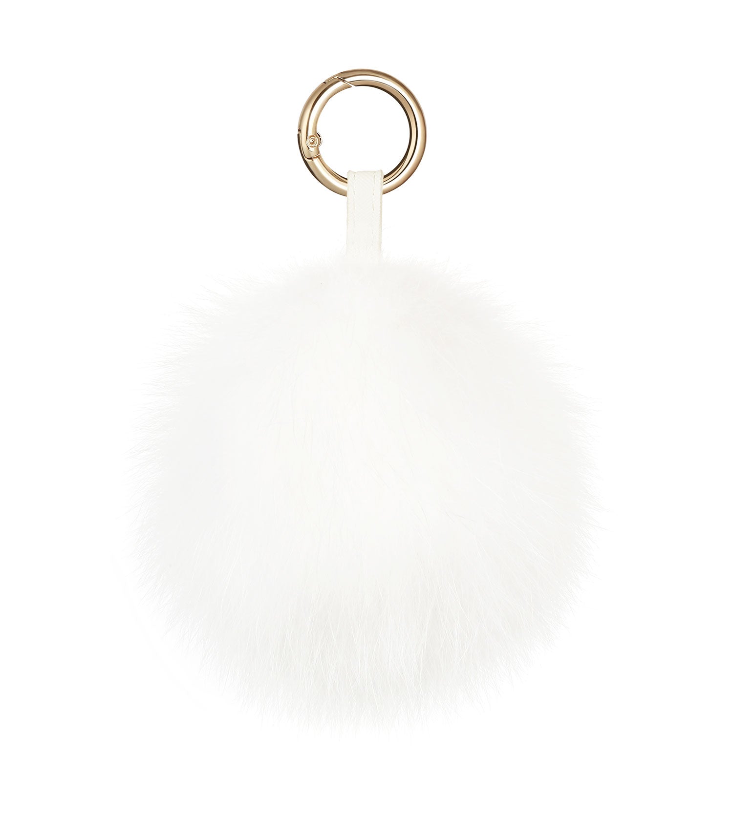 Pom Pom Fluffy Keyring