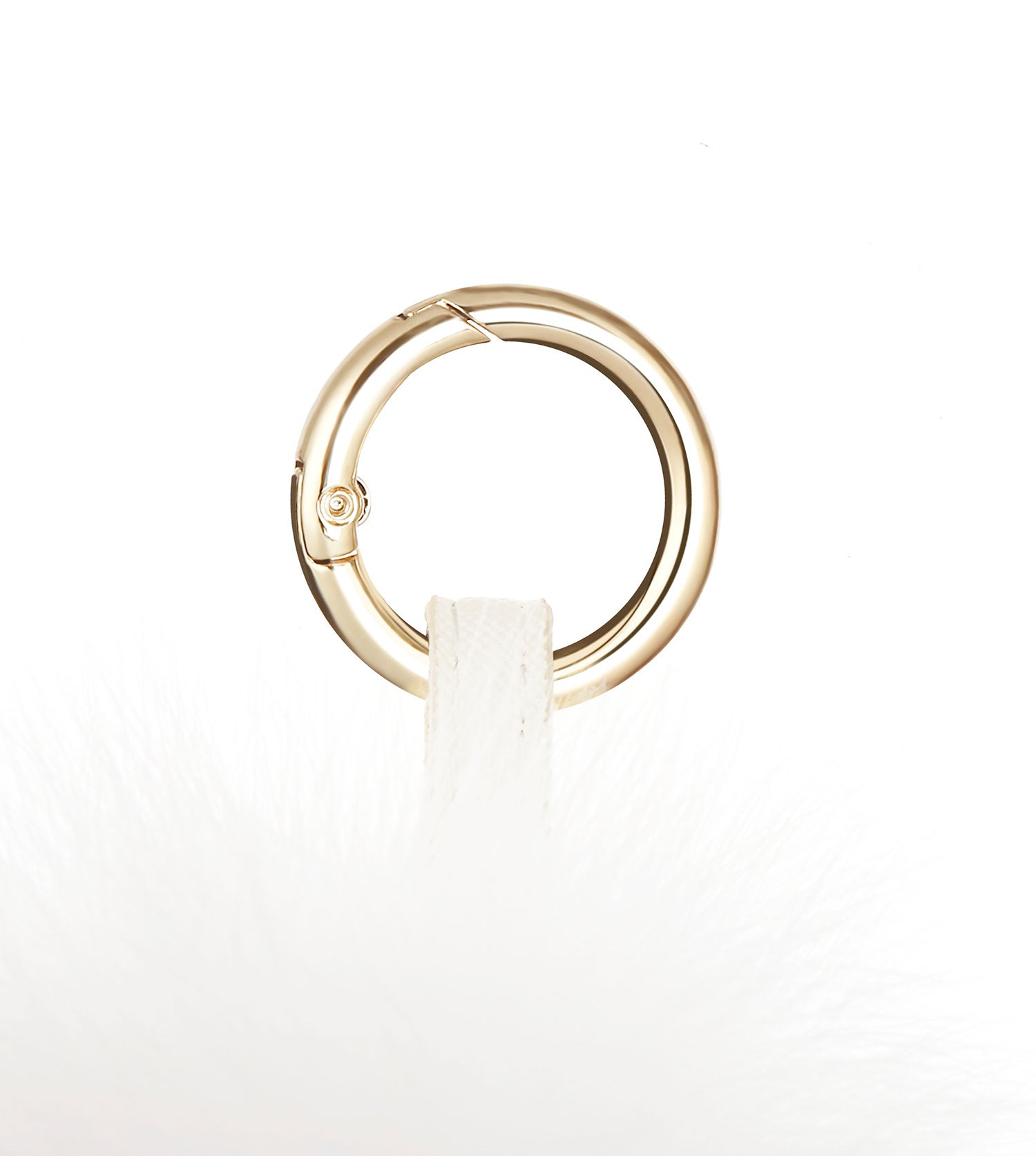 Pom Pom Fluffy Keyring