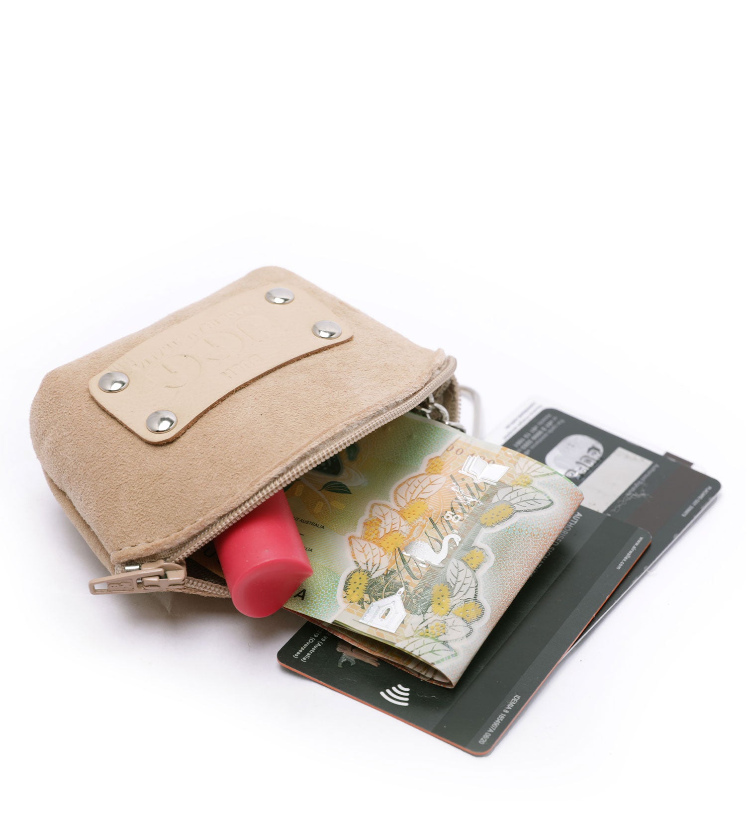 Coin Purse With Key Ring