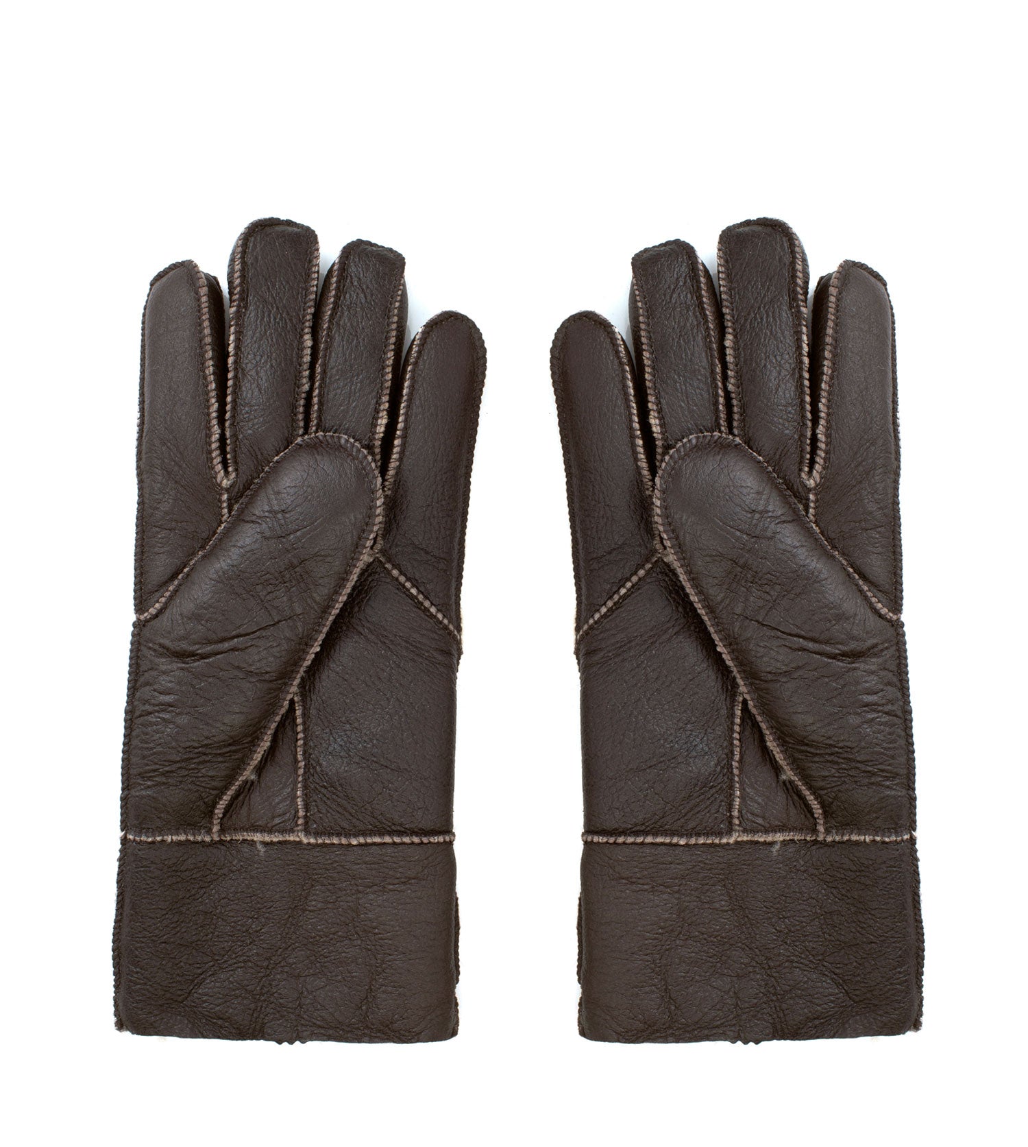 Leather Stitching Gloves image 1
