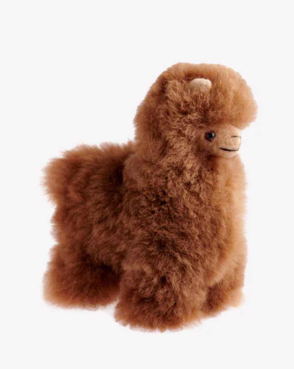 Auskin Collectible Alpaca Huacaya Alpaca 15cm image 0